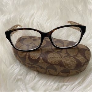 Stylish Brown COACH Glasses